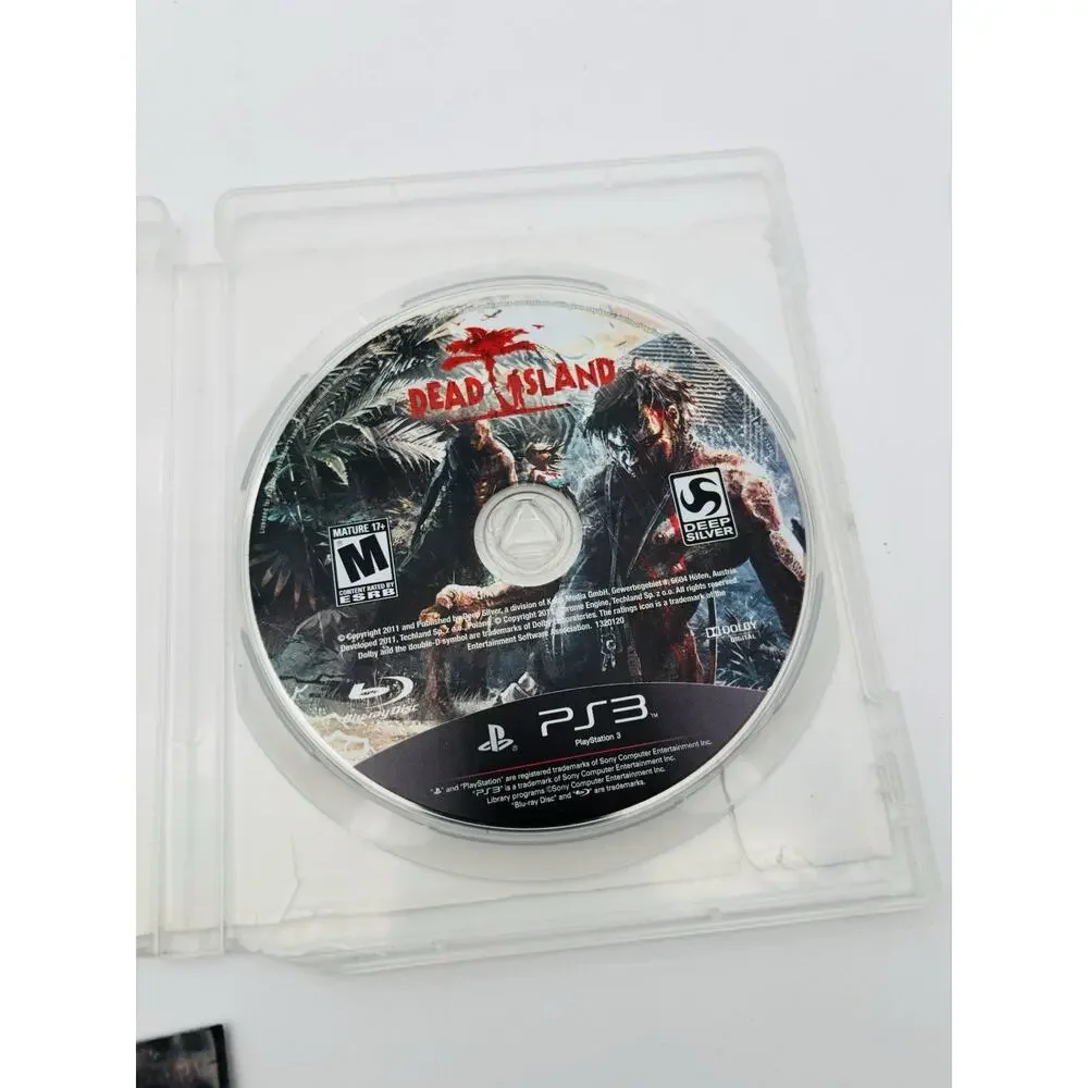 Dead Island PS3 PlayStation 3 Complete In Box With Manual CIB Tested. Works.